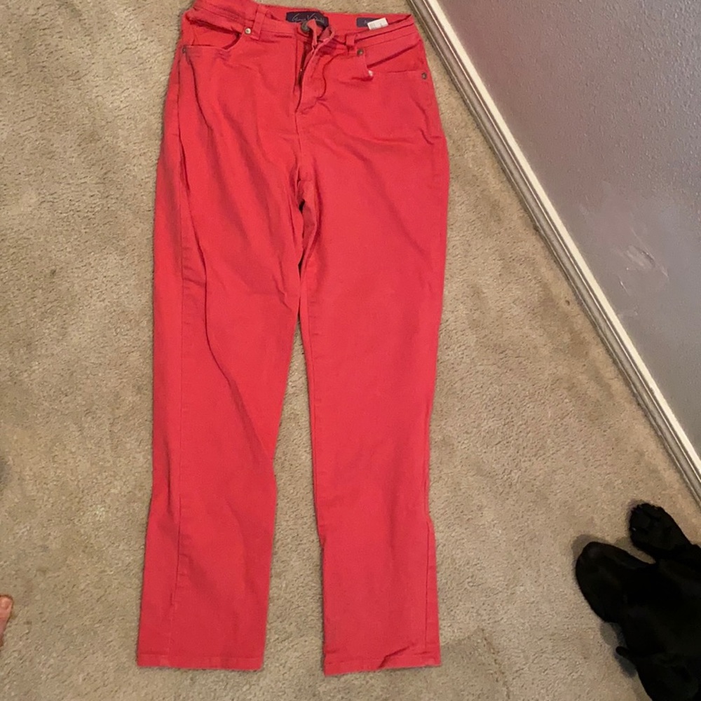 Pink jeans